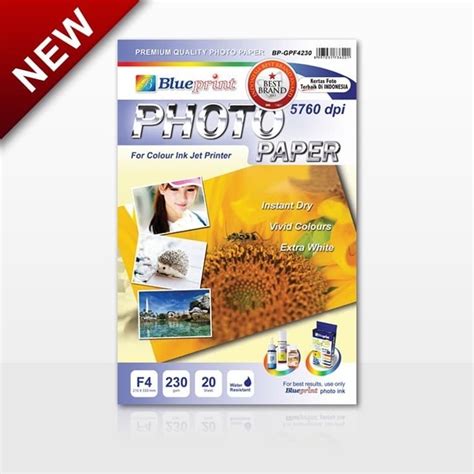 jual kertas foto kertas glossy glossy paper blueprint   gsm
