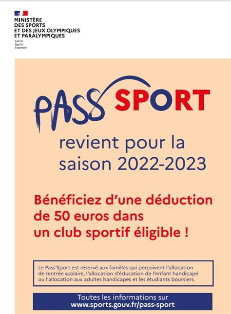 Le PassSport aide financière de 50 euros Serquigny Site officiel