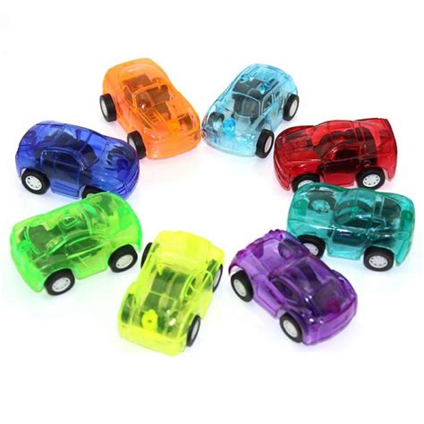 Taykoo Pull Back Vehicles Toy Cars, 1 Pack City Cars and Trucks Model ...