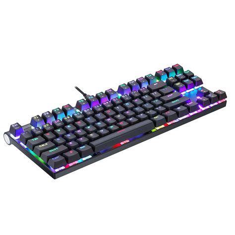 Teclado Mecanico Gamer Motospeed Ck Preto Compacto Switch Outemu