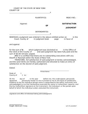 Civil Court Of The City Of New York AFFIDAVIT OF SERVICE Doc