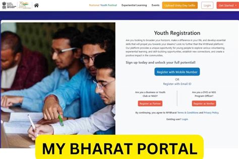 Mybharat Gov In Portal Registration Mera Yuva Bharat Apply Online Link