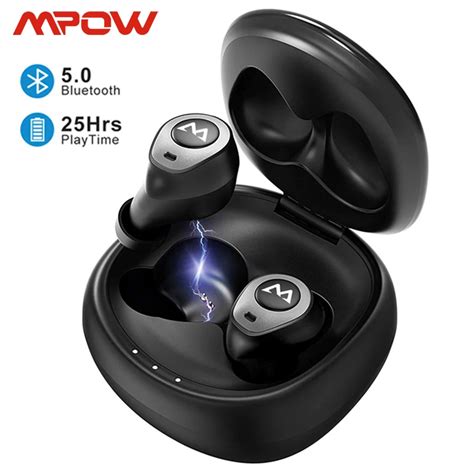 Mpow T Auriculares Tws Inal Mbricos Por Bluetooth Auriculares