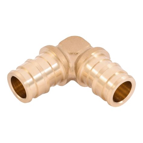 Sharkbite 1 2 In Pex Expansion Brass 90 Degree Elbow Uab248lfz At