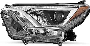 Sockir Halogen Headlight Assembly Fit For Toyota Rav