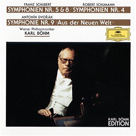 Amazon co jp Schubert Symphonies Nos 5 8 Dvorák Symphony No 9