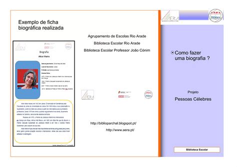 Como Fazer Um Biografia - Como fazer um biografia folheto | PDF