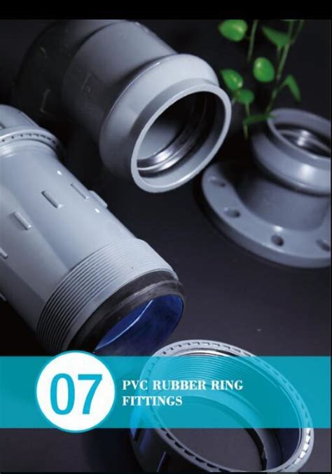 Pvc Rubber Ring Fitting With Gasket For Irrigation Pvc Rubber Ring