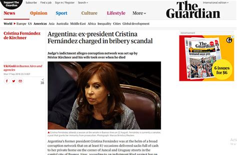 Acusada De Corrupción El Procesamiento De Cristina Kirchner En Los