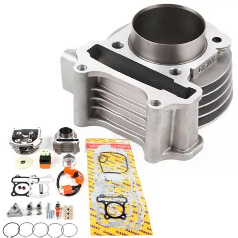 50MM BIG BORE Kit Cylinder Piston Gasket Set Fit GY6 100CC 1P39QMB