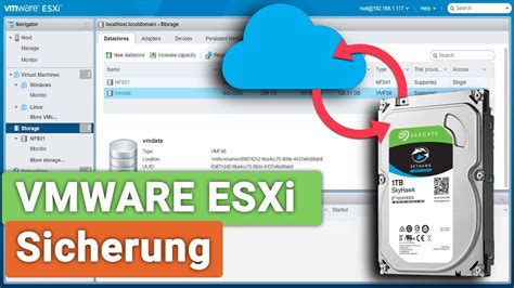 So Erstellen Sie Eine Zuverl Ssige Vmware Esxi Sicherung Youtube