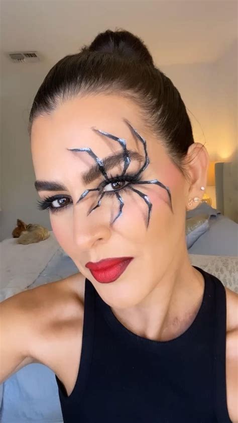 Spider Halloween Make Up Video Fasching Hexe Schminken Spinne