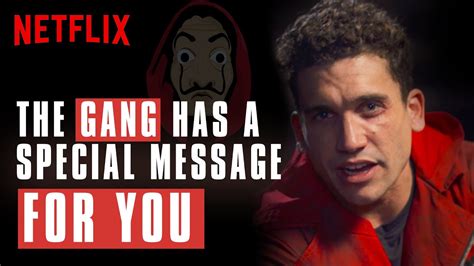 A Special Message From The Cast Of Money Heist Netflix India Youtube