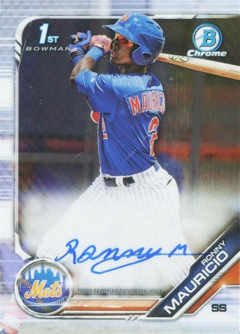 Future Watch: Ronny Mauricio Rookie Baseball Cards, Mets