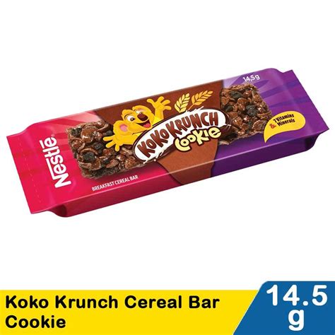 Jual Nestle Koko Krunch Sereal Cookie Bar Gr Shopee Indonesia