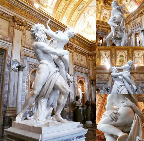 Ratto Di Proserpina Gian Lorenzo Bernini Galleria Borghese Roma