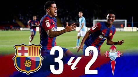 Fc Barcelona Celta Vigo Match Review Jo O Cancelo Lewandowski