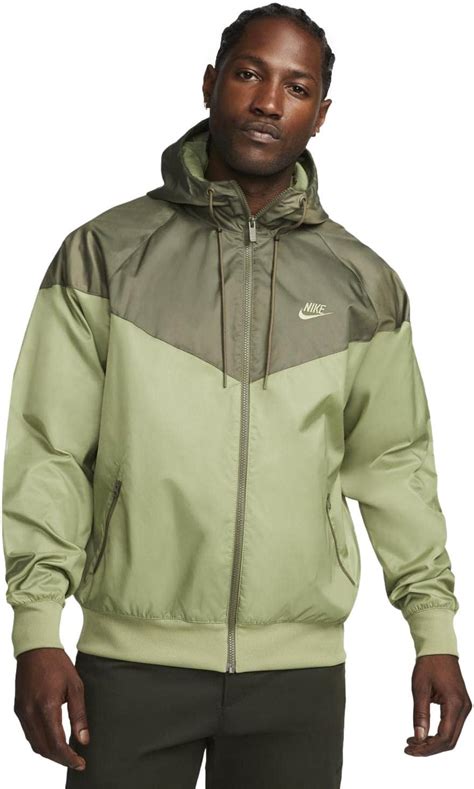 Nike Jaqueta Masculina Nike Windrunner Jacar Azeitona M