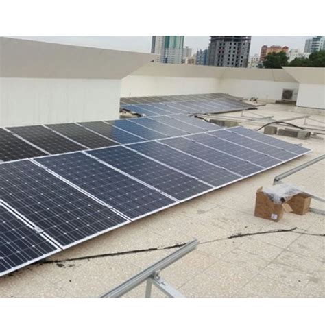 Solar Structure Fixed Ballast Flat Roof Solar Mounting System Solar