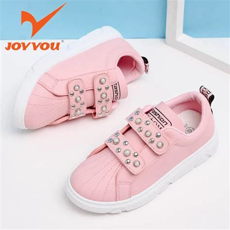 JOYYOU Brand Kids Shoes Girls School Sneakers Children Teenage Footwear ...