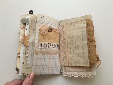 Vintage Ephemera Junk Journal Vintage Junk Journal Handmade Journals