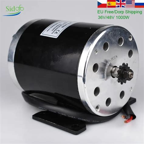 My1020 1000w 48v36v Unitemotor High Speed Brush Dc Motor Electric