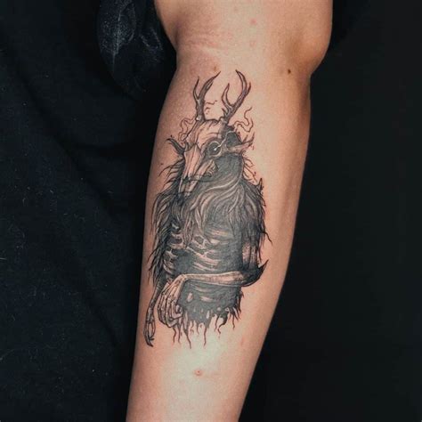 70+ Wendigo Tattoos: Origins, Meanings & Tattoo Designs