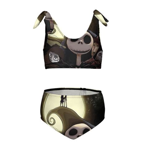 The Nightmare Before Christmas Kid's Swimwear Two Piece Swimsuit Summer