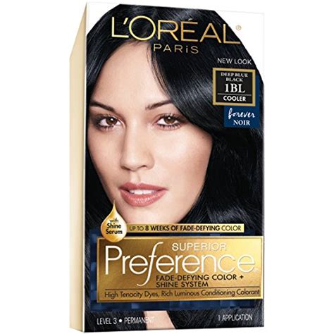 Best Loreal Preference Hair Color: Blue Black