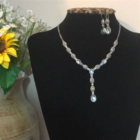 Avon Jewelry Beautiful Avon Y Necklace Earring Set Poshmark