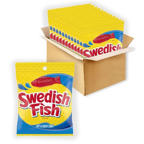 SWEDISH FISH Soft & Chewy Candy, 12 - 3.6 oz Bags Nepal | Ubuy