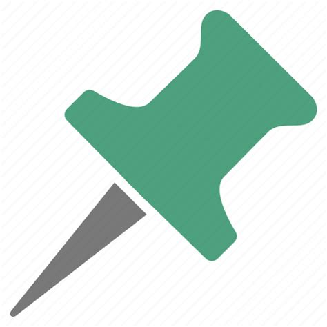 Green Pin Important Marker Pointer Point Icon Download On Iconfinder