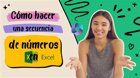 C Mo Hacer Una Secuencia De N Meros En Excel Youtube