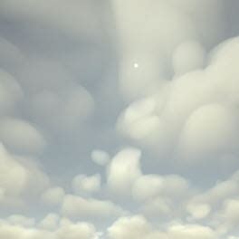 Cloud Fluids with the Physical Sky