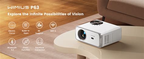 Wimius Home Projector P63 Wimius Official