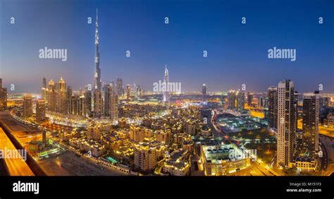 Burj Khalifa Dubai Down Town Hi Res Stock Photography And Images Alamy