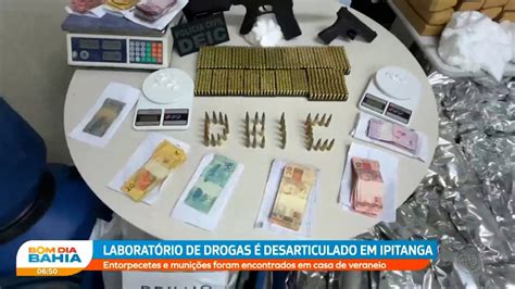 Laborat Rio De Drogas Desarticulado Em Ipitanga Youtube