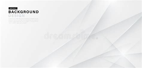 Abstract White And Gray Lines Background With Light And Shadow Modern