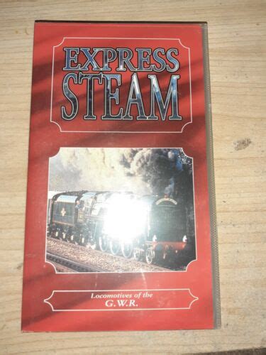 Express Steam Locomotives Of The Gwr Alt Vhs Video Ebay