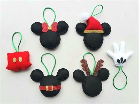 Kit Enfeites Arvore De Natal Minnie E Mickey Decora O Mercado Livre