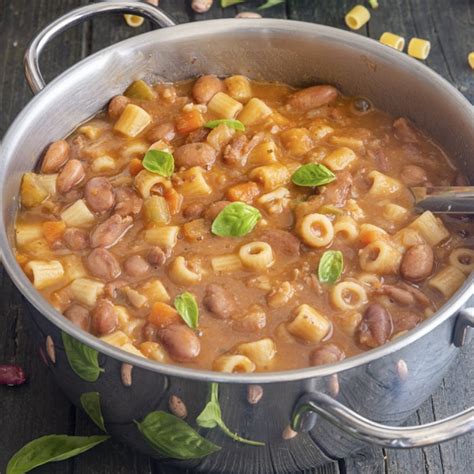 Pasta E Fagioli Pasta And Beans