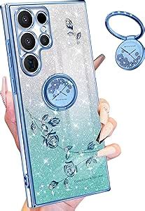 Amazon Coralogo 3in1 For Samsung Galaxy S23 Ultra Case Glitter