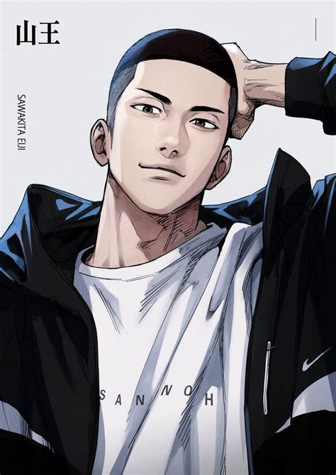 Pin by on sʟᴀᴍ ᴅᴜɴᴋ Slam dunk Slam dunk manga Cute anime guys