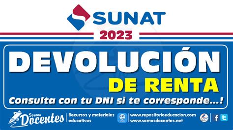 Sunat Devoluci N De Impuesto A La Renta De Los Pagos Realizados