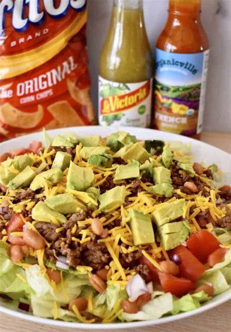 Frito Taco Salad French Dressing This Delicious House