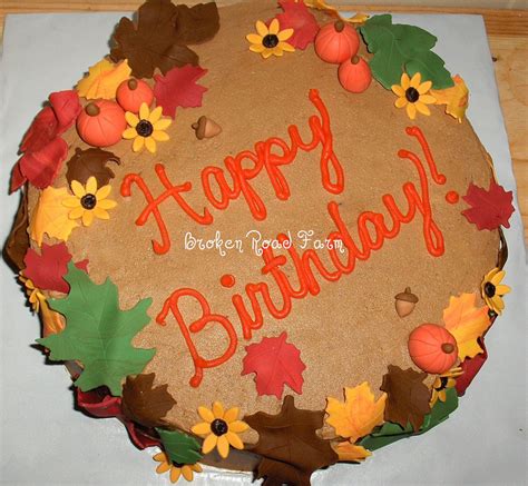 13 Unique Birthday Cakes Fall Photo - Fall Birthday Cake, Fall Birthday ...