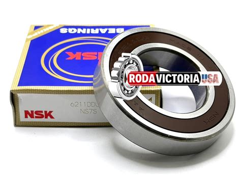 Nsk Ddu Cm Deep Groove Ball Bearing Rubber Sealed X X Mm