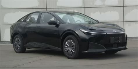 2023 Toyota bZ3 electric sedan photos leak online - ArenaEV