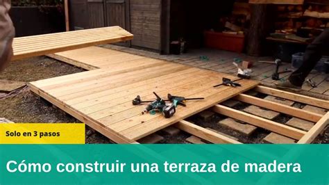 Cómo construir una terraza de madera Con herramientas de wolfcraft