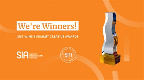 Just Wins 5 Summit Creative Awards Just Global B2b Marketing Agency